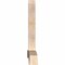 Ekena Millwork Bellingham Smooth Timber Gable Bracket, Douglas Fir, 96"W x 48"H x 5 1/2"D x 5 1/2"F, 12/12 Pitch GBW096X48X0606BEL00SDF - alternate 3